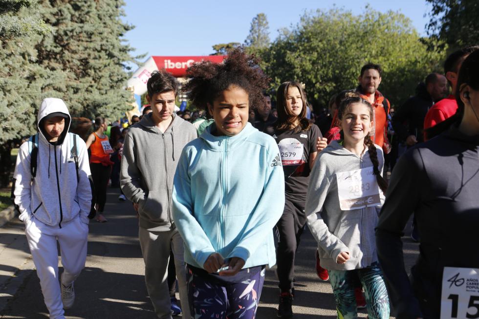 La carrera popular Ibercaja cumple 40 años