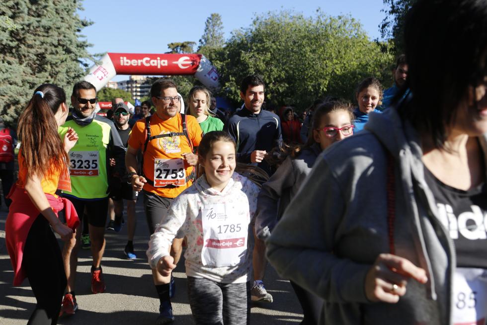 La carrera popular Ibercaja cumple 40 años