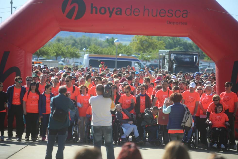 VII Marcha Aspace de Huesca.