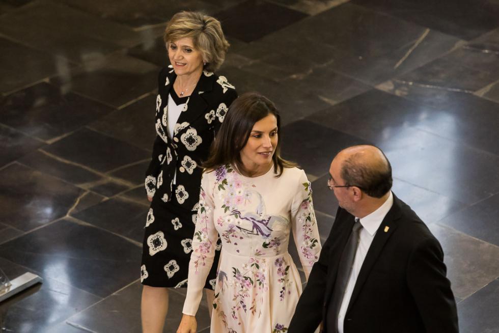 La reina Letizia preside en Zaragoza el acto central del Día Mundial de Cruz Roja