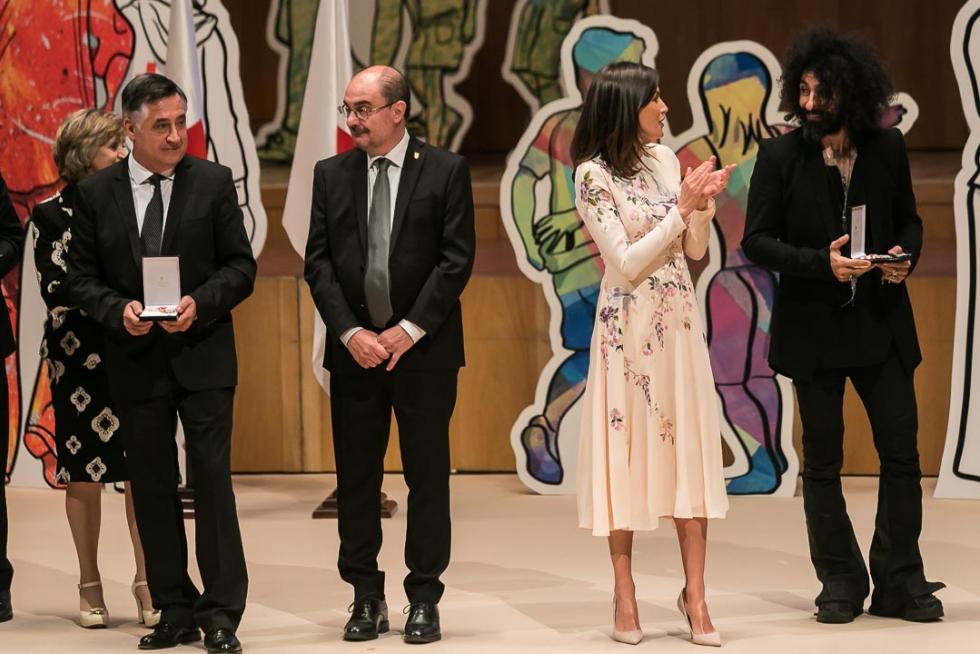 La reina Letizia preside en Zaragoza el acto central del Día Mundial de Cruz Roja