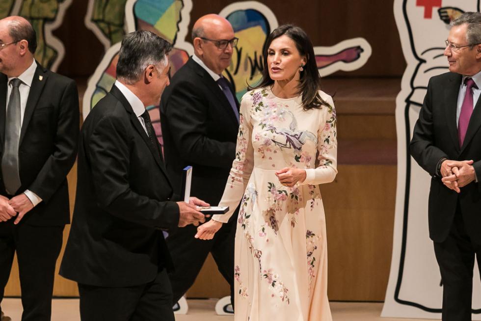 La reina Letizia preside en Zaragoza el acto central del Día Mundial de Cruz Roja