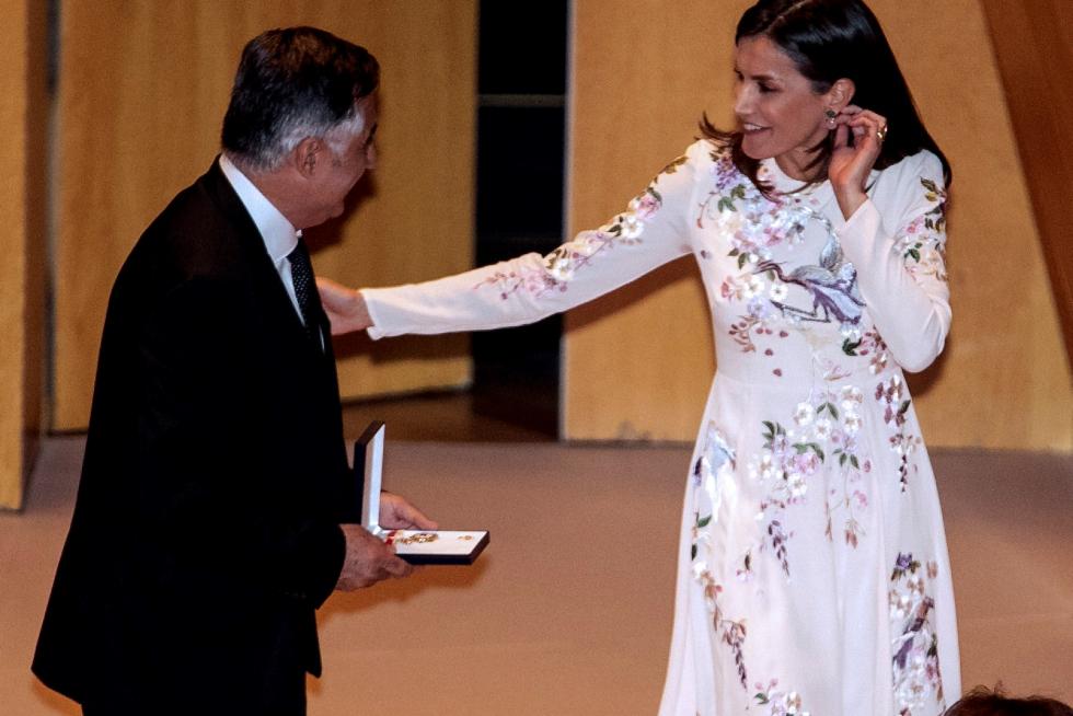La reina Letizia preside en Zaragoza el acto central del Día Mundial de la Cruz Roja.