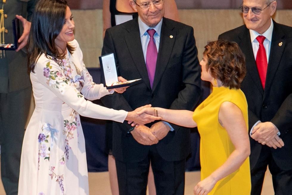 La reina Letizia preside en Zaragoza el acto central del Día Mundial de la Cruz Roja.
