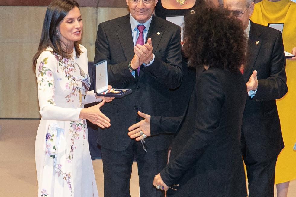 La reina Letizia preside en Zaragoza el acto central del Día Mundial de la Cruz Roja.