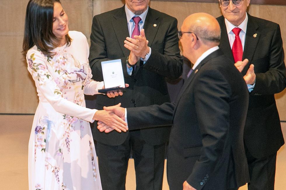 La reina Letizia preside en Zaragoza el acto central del Día Mundial de la Cruz Roja.