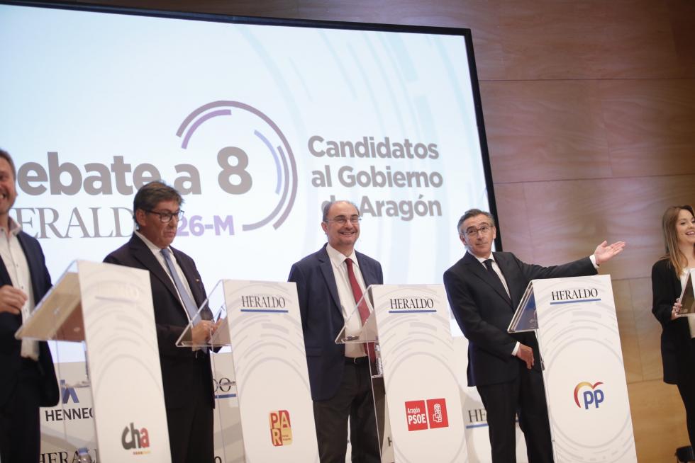 Debate a la presidencia del Gobierno de Aragón.