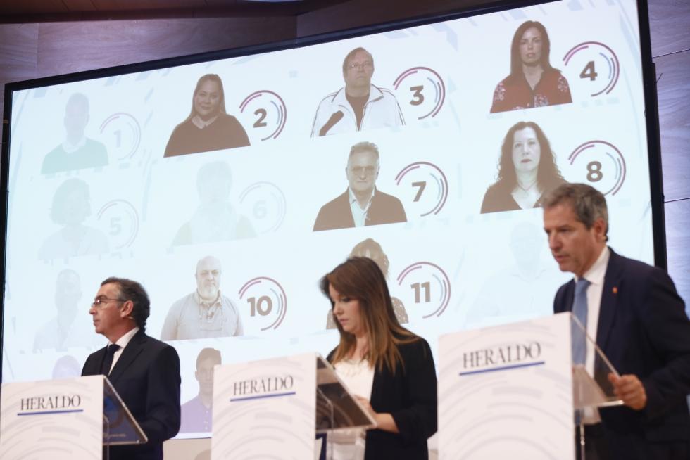 Debate para la presidencia del Gobierno de Aragón.