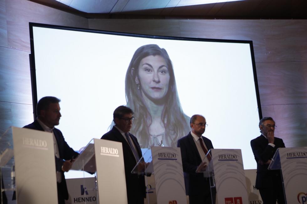 Debate a la presidencia del Gobierno de Aragón.
