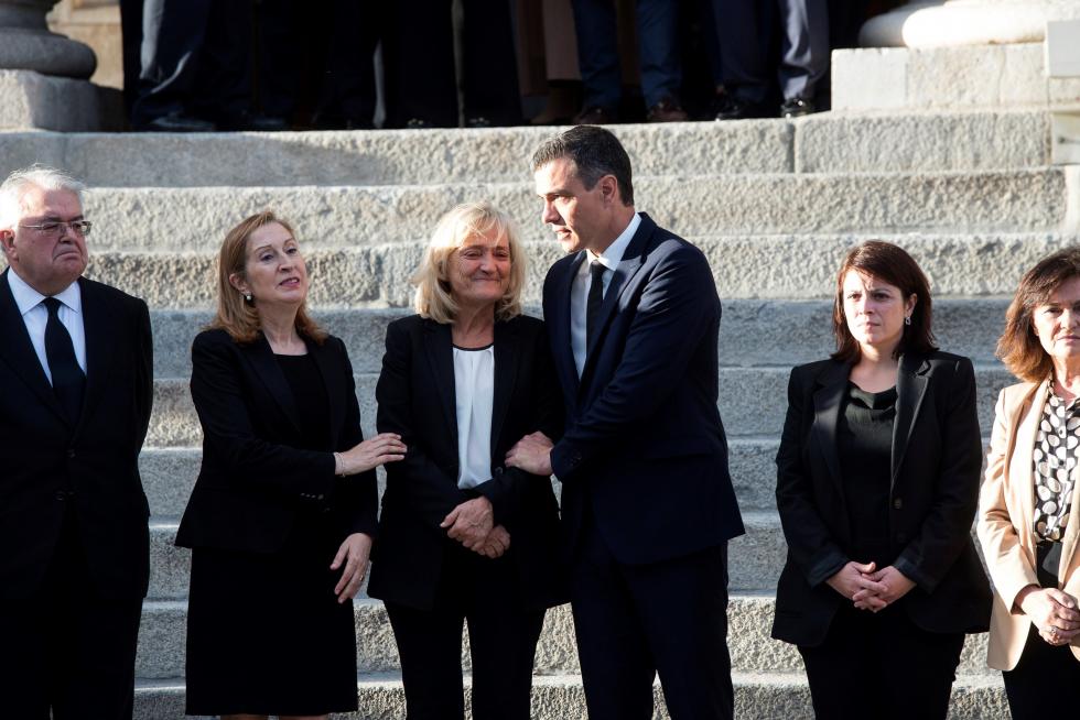 El Congreso despide a Alfredo Pérez Rubalcaba.