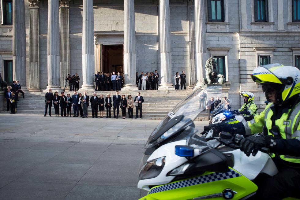 El Congreso despide a Alfredo Pérez Rubalcaba.
