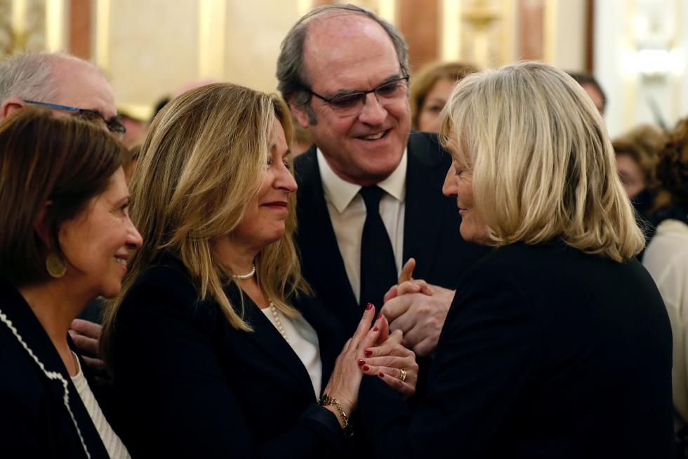 El Congreso despide a Alfredo Pérez Rubalcaba.