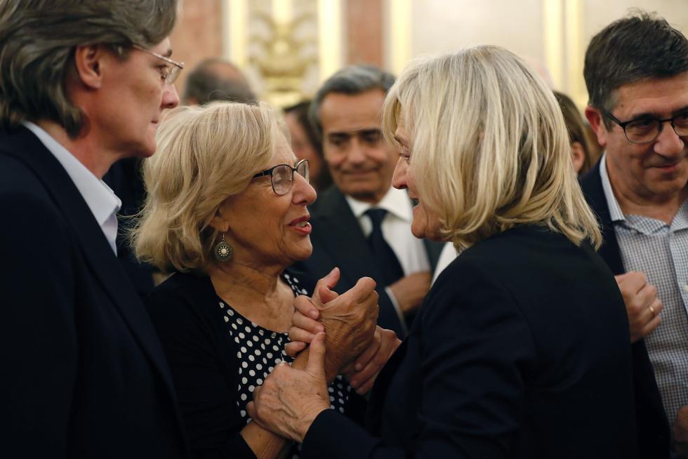 El Congreso despide a Alfredo Pérez Rubalcaba.