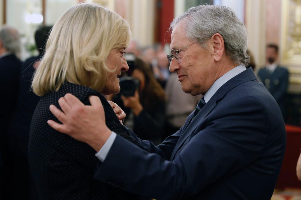 Homenaje a Alfredo Pérez Rubalcaba en el Congreso