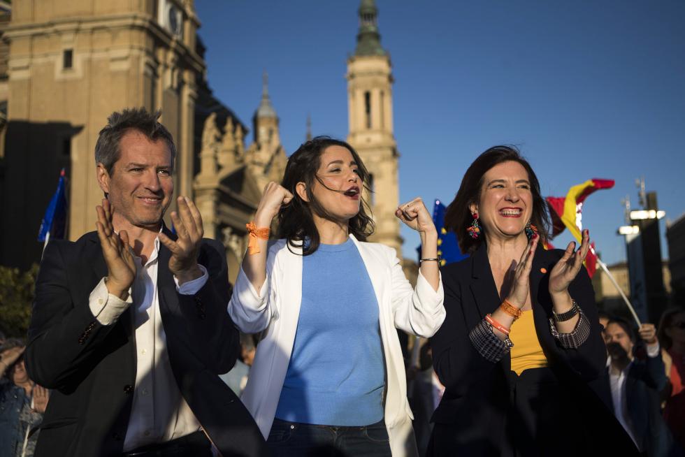 Arrimadas ha defendido que Cs es el "único voto útil" si se quiere parar al sanchismo.
