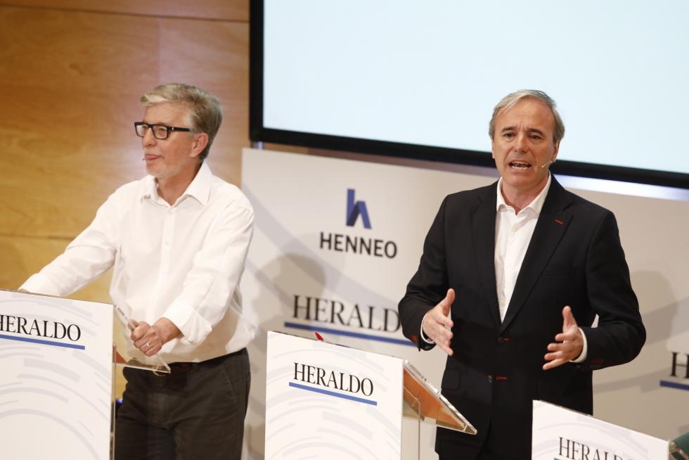 Debate a la alcaldía del Ayuntamiento de Zaragoza.
