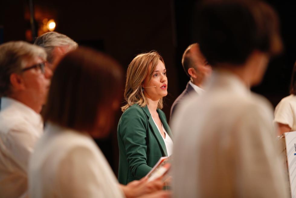 Debate a la alcaldía del Ayuntamiento de Zaragoza.
