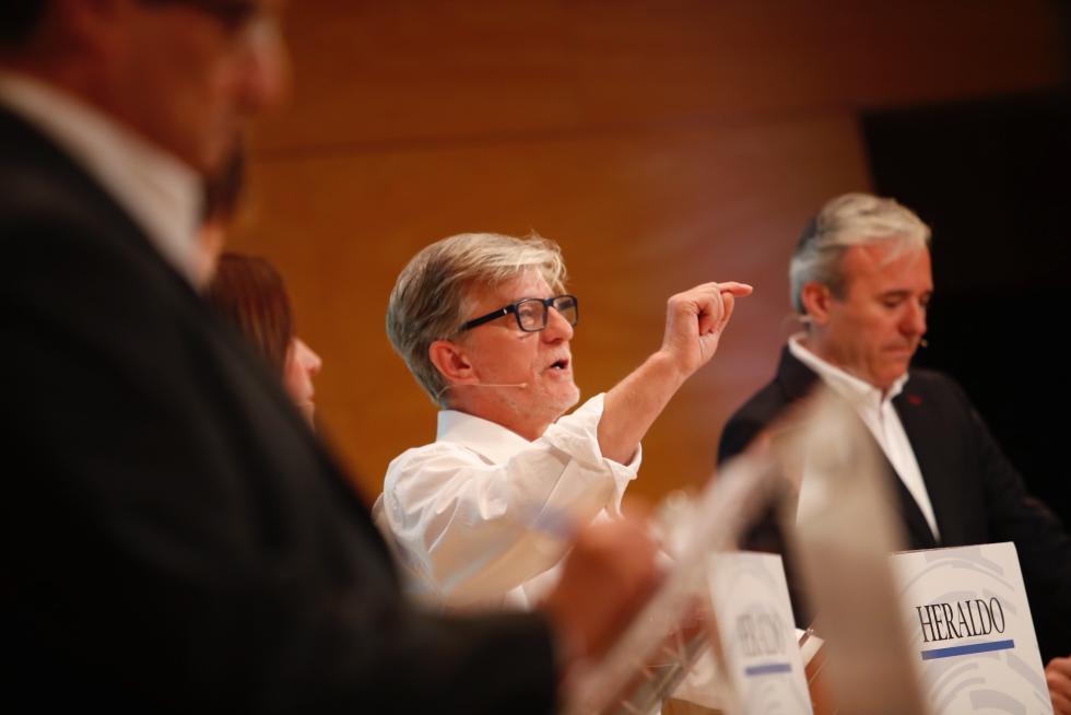Debate a la alcaldía del Ayuntamiento de Zaragoza.