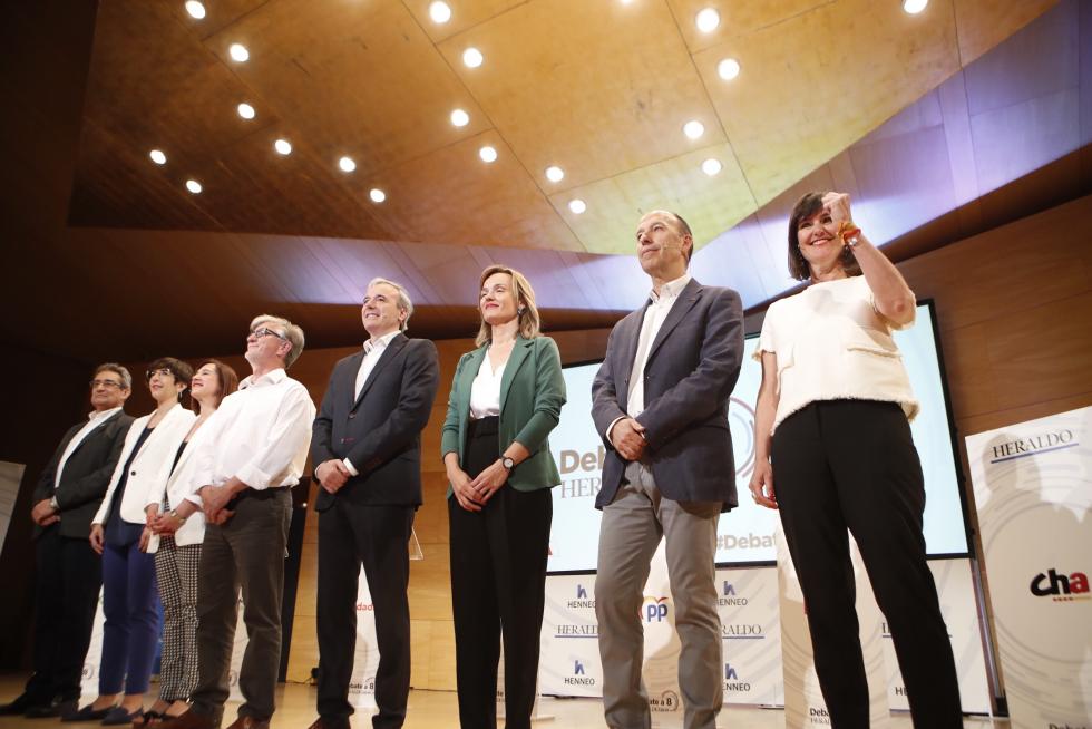 Debate a la alcaldía del Ayuntamiento de Zaragoza.