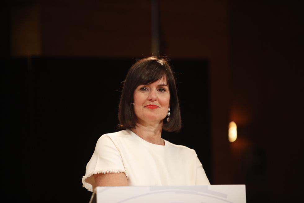 Elena Allué, candidata del PAR al Ayuntamiento de Zaragoza.