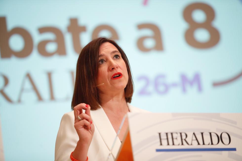 Sara Fernández, candidata de Ciudadanos al Ayuntamiento de Zaragoza.