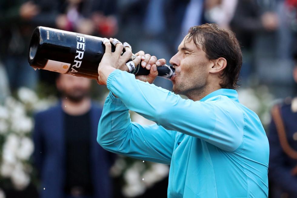 Nadal se impone a Djokovic y se alza con su noveno Masters 1000 de Roma.