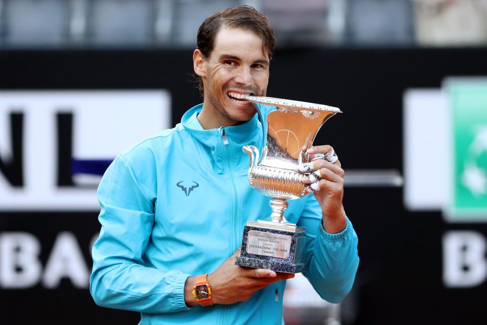 Nadal se impone a Djokovic y se alza con su noveno Masters 1000 de Roma.