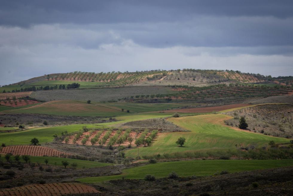 Castor Ciria pierde la cuenta de los kilómetros que hacen al cabo del año en su empresa de distribución de bebidas, que resiste frente al avance de la despoblación.