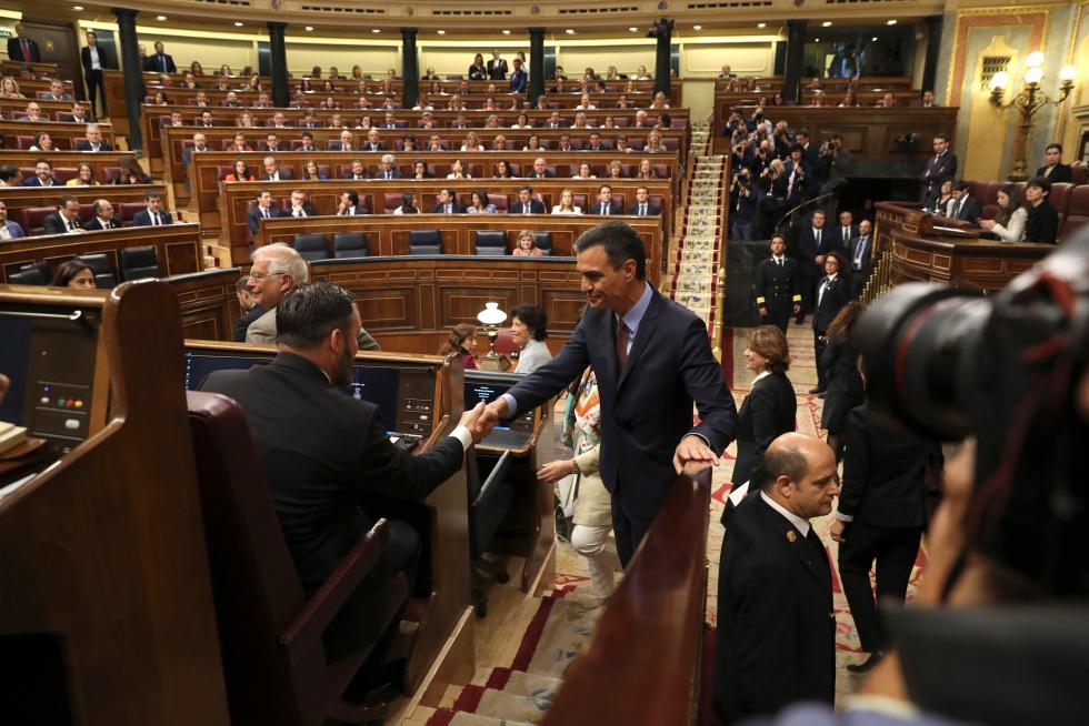 Sesión constitutiva del Congreso de los Diputados de la XIII Legislatura