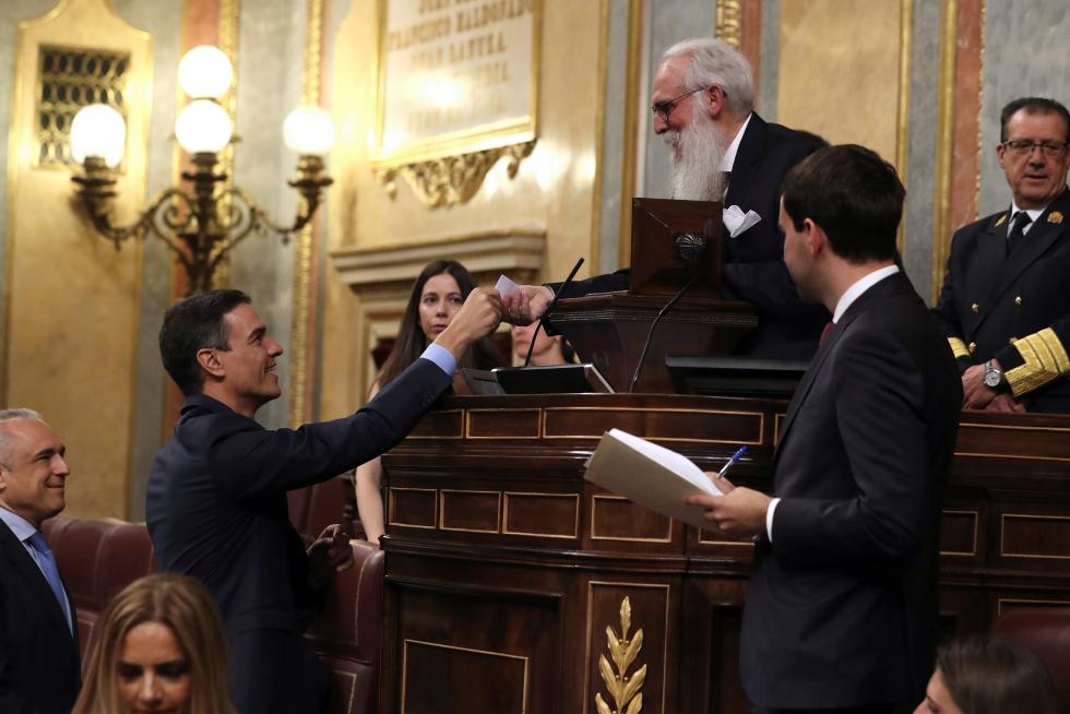 Sesión constitutiva del Congreso de los Diputados de la XIII Legislatura