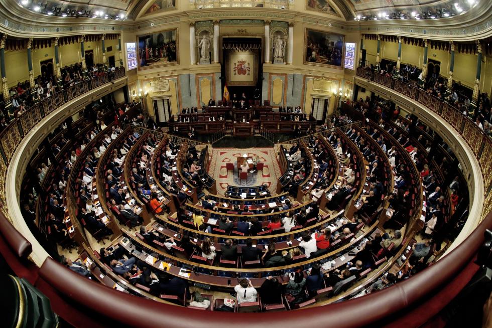 Sesión constitutiva del Congreso de los Diputados de la XIII Legislatura