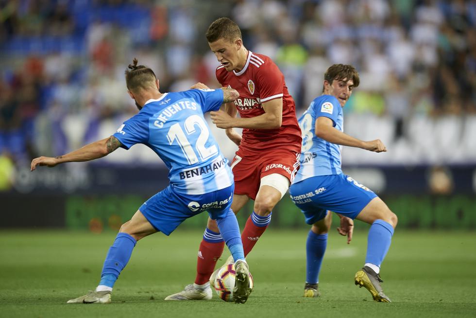 El Málaga ha sentenciado (3-1) el partido ante el Zaragoza.