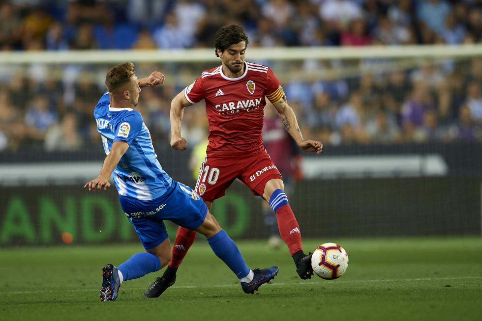 El Málaga ha sentenciado (3-1) el partido ante el Zaragoza.