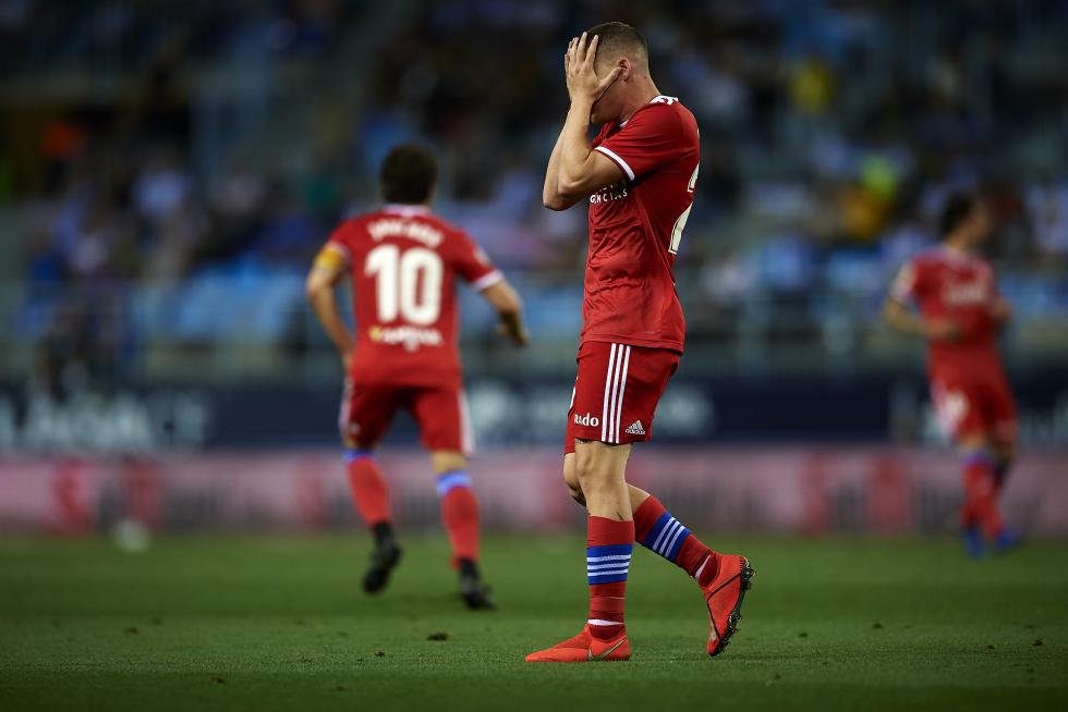 El Málaga sentencia el partido (3-1) ante el Zaragoza.