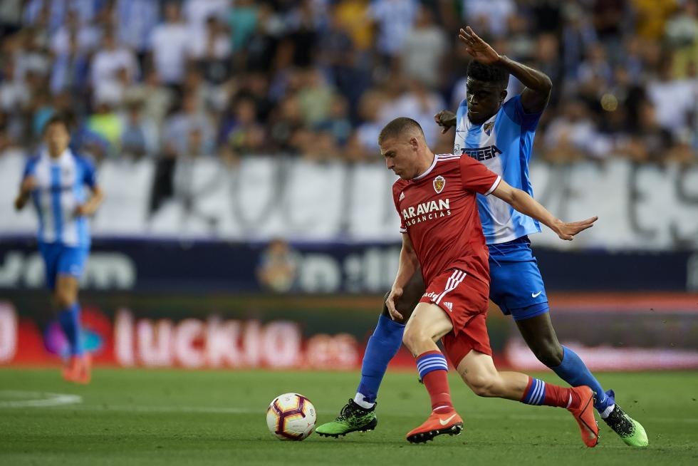 El Málaga ha sentenciado (3-1) el partido ante el Zaragoza.