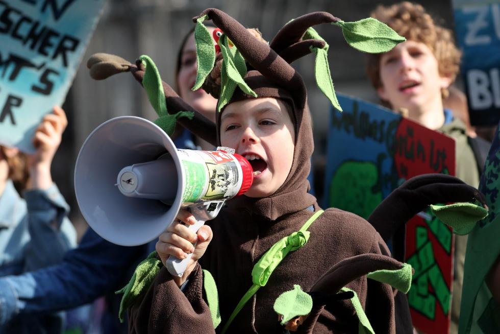 Manifestaciones contra el cambio climático en Alemania.
