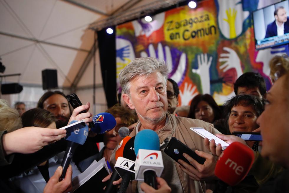 Resultados de las elecciones en Aragón 2019, en imágenes