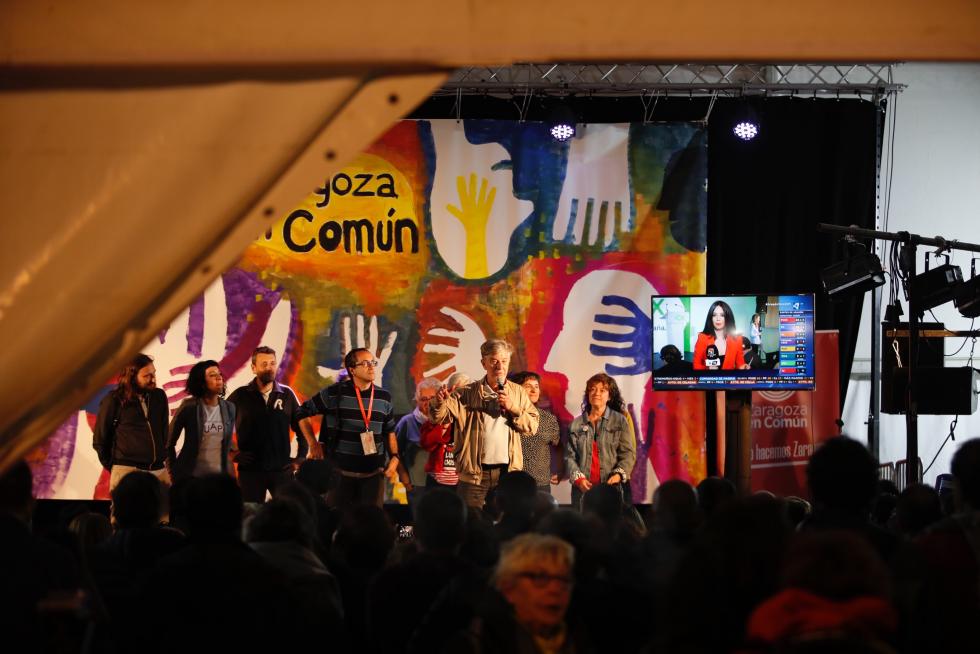Resultados de las elecciones en Aragón 2019, en imágenes