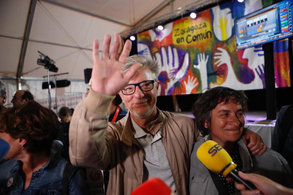 Resultados de las elecciones en Aragón 2019, en imágenes