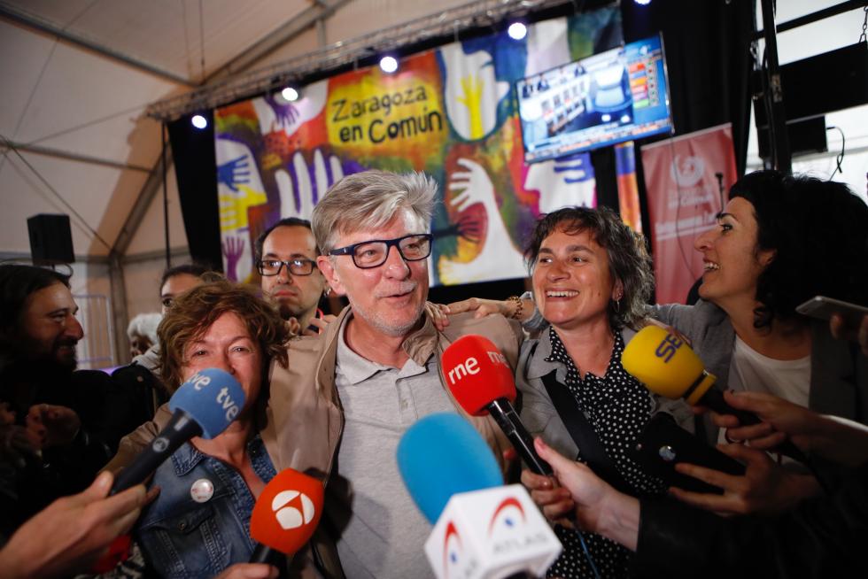 Resultados de las elecciones en Aragón 2019, en imágenes