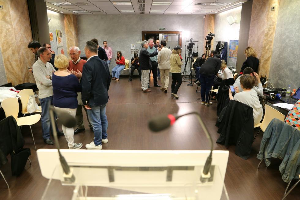 Resultados de las elecciones en Aragón 2019, en imágenes