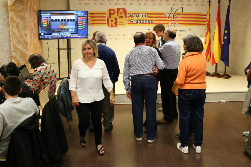 Resultados de las elecciones en Aragón 2019, en imágenes