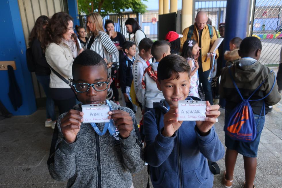 Los niños del Ramiro Soláns visita el Muuseo del Prado