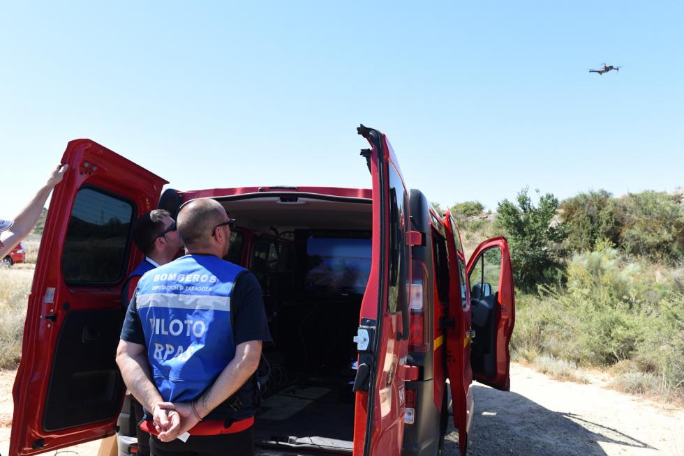Búsqueda de los dos desaparecidos en Mequinenza