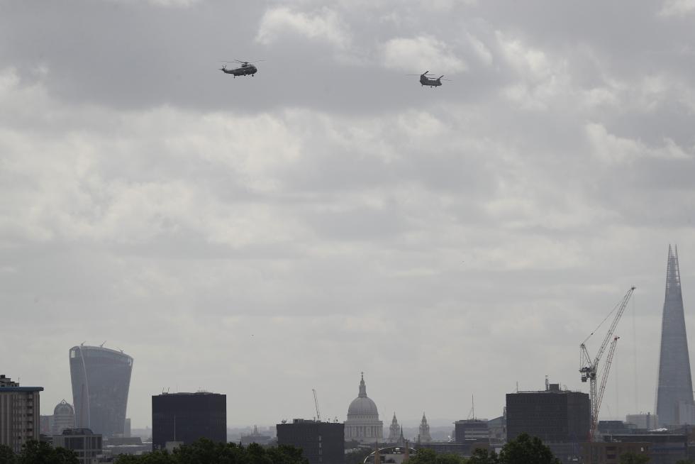 Trump viaja a Londres en medio de la polémica con su alcalde.