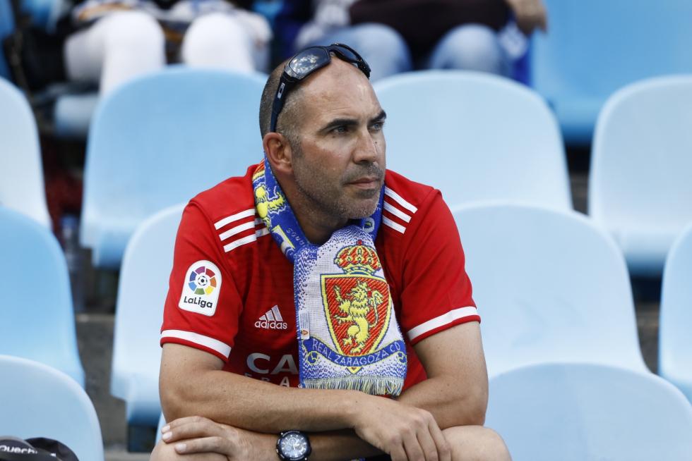 Imágenes de los aficionados en el partido del Real Zaragoza contra el Numancia.