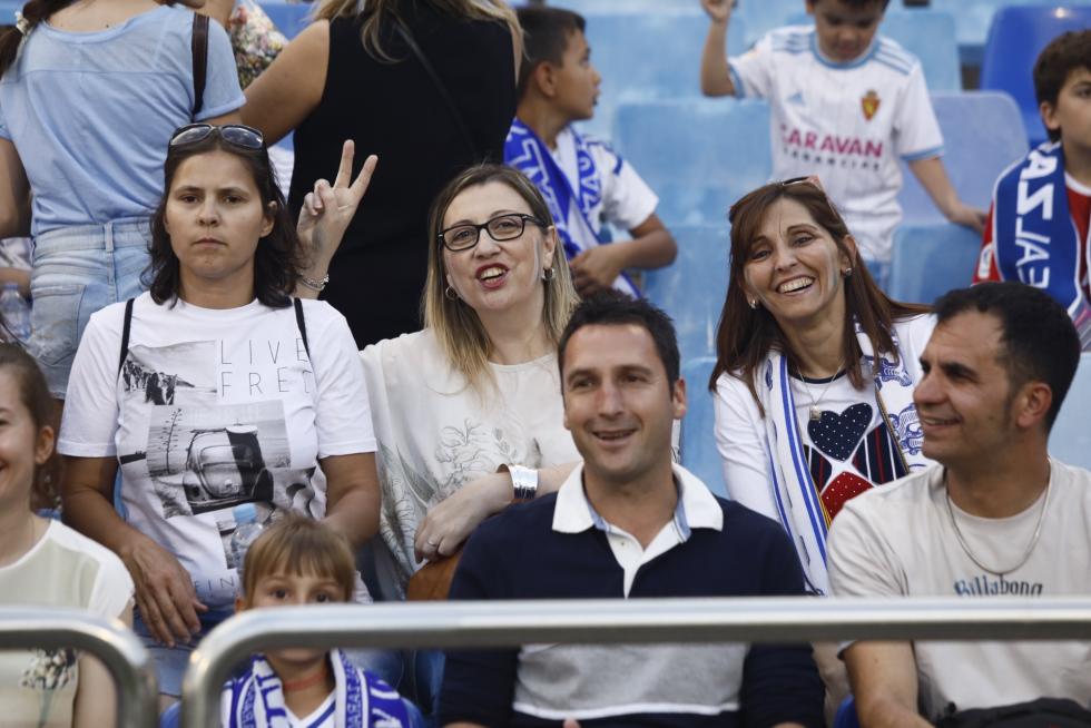 Imágenes de los aficionados en el partido del Real Zaragoza contra el Numancia.