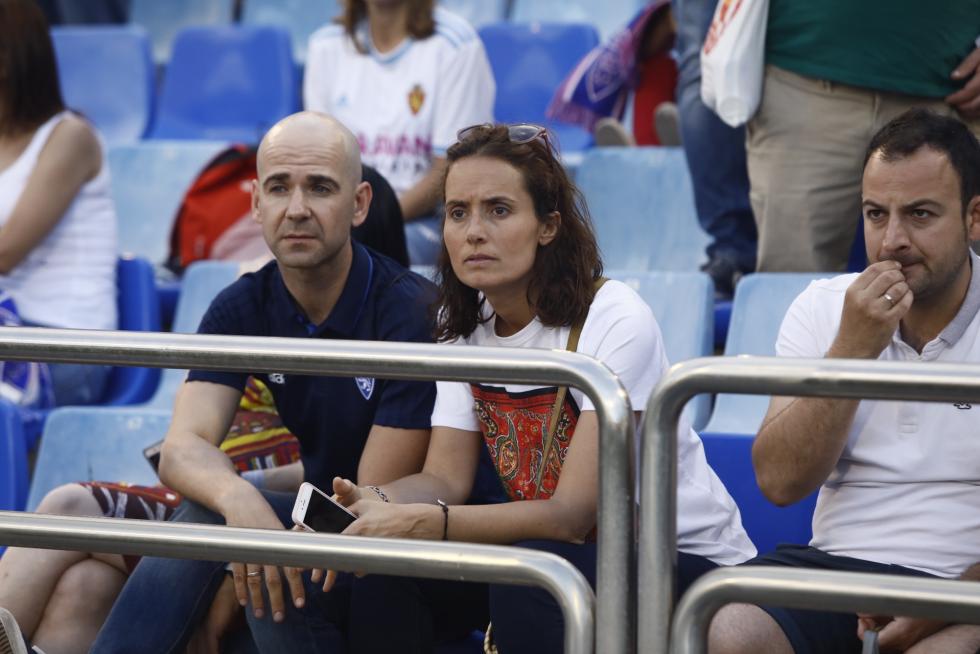 Imágenes de los aficionados en el partido del Real Zaragoza contra el Numancia.