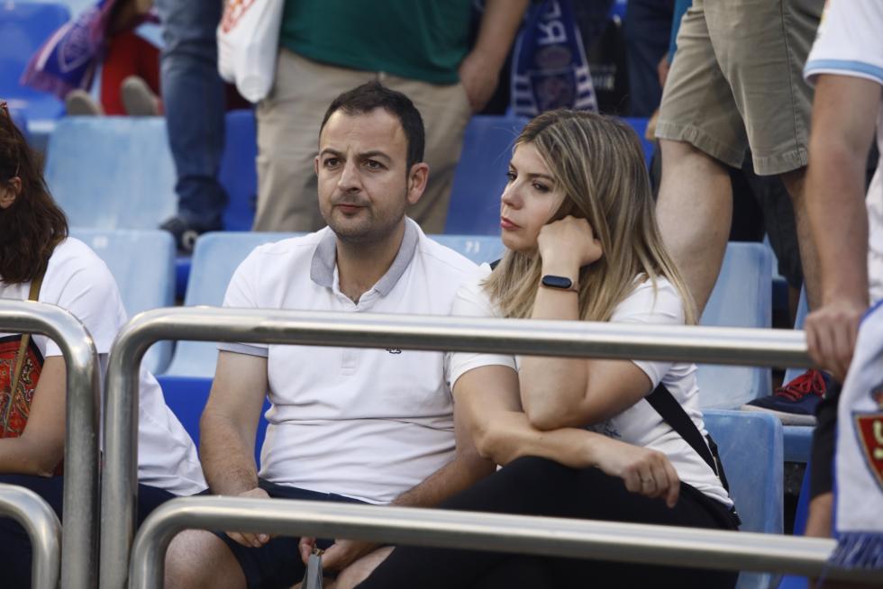 Imágenes de los aficionados en el partido del Real Zaragoza contra el Numancia.