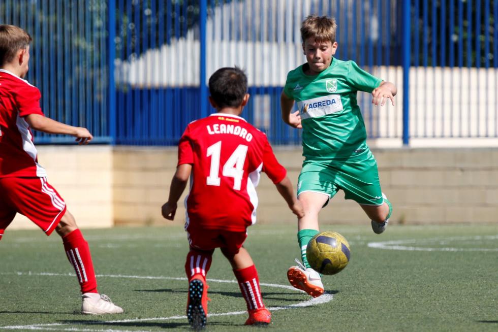 Final. Aragón Benjamín. Amistad vs. Stadium Casablanca.